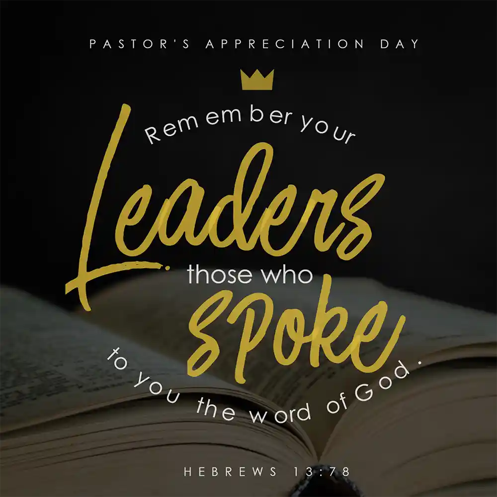 Gratis Church Pastor's Appreciation Day Graphics 3 door Ministry Voice