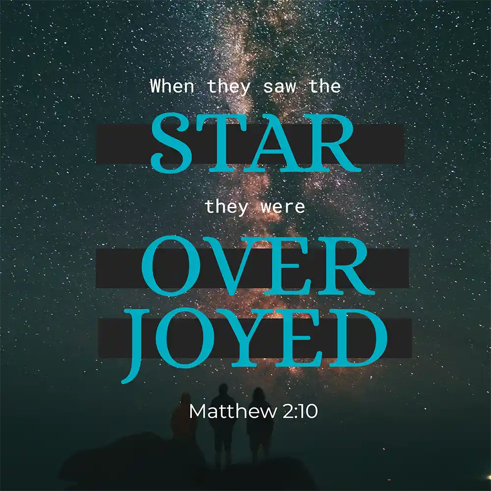 Sermon Graphics for Christmas Matthew 2:10 by ministry voice