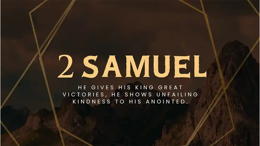 2 Samuel - Sermon Series Graphics by Ministry Voice 