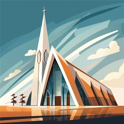 Church Building 5 - Church Clipart by Ministry Voice
