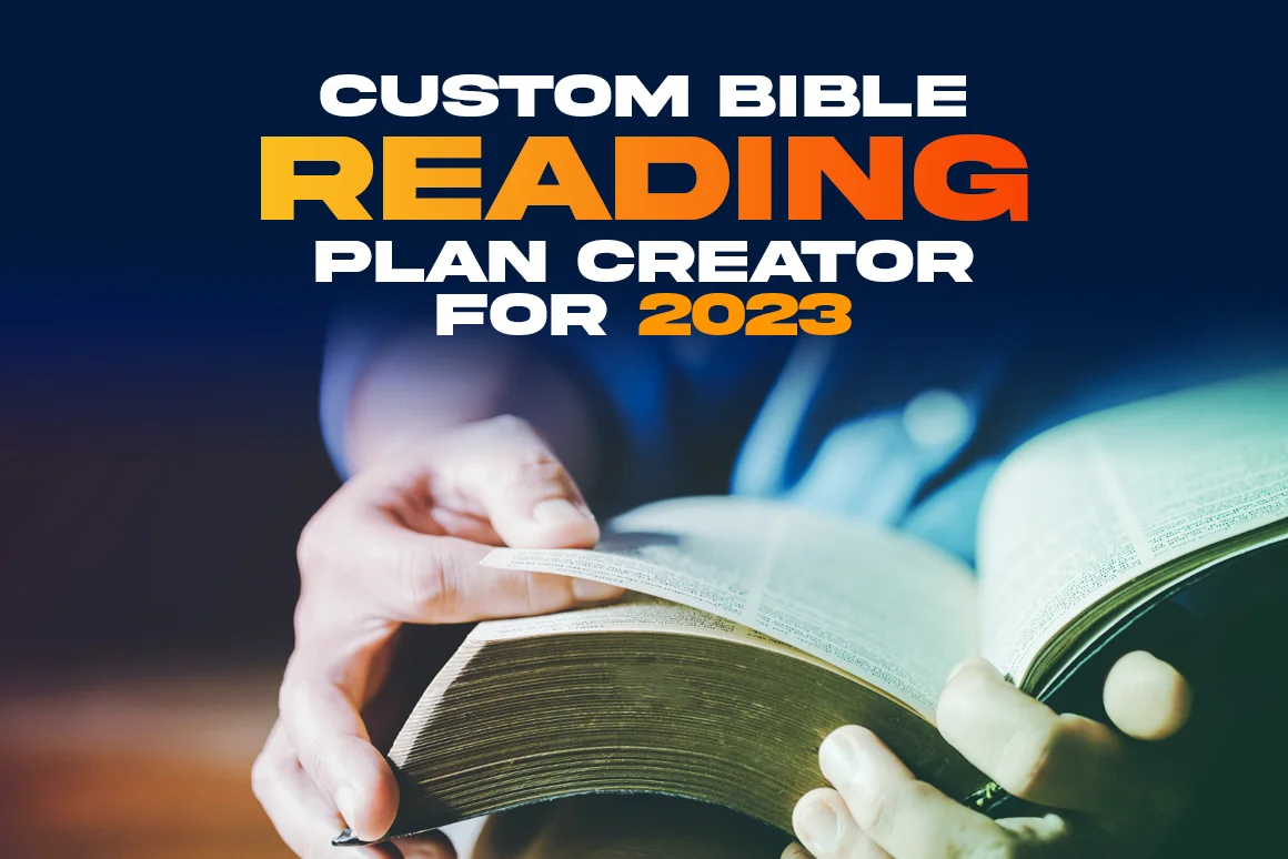 Custom Bible Reading Plan Creator by Ministry Voice