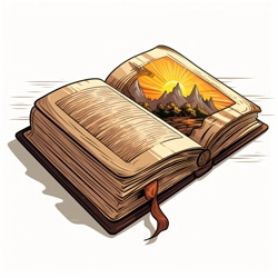 Open Bible Images 9 - Church Clipart by Ministry Voice