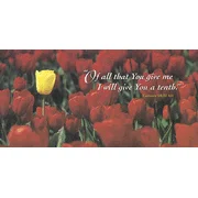 Rose Church Offering Envelopes by Ministry Voice