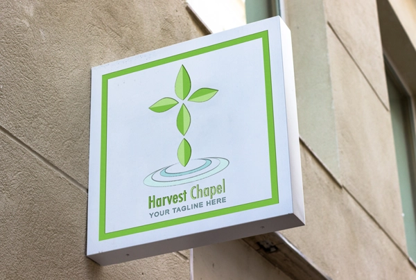 Free church logo - Harvest Chapel theme