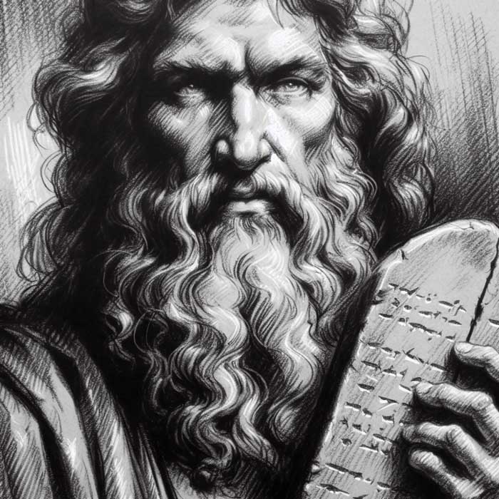 Moses — portrait