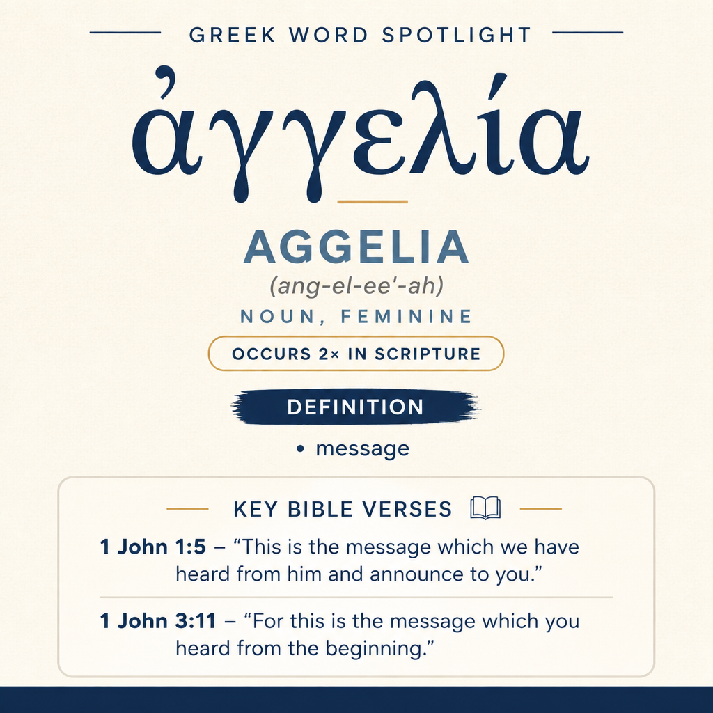 Exploring the Meaning of Aggelia in Greek statistics