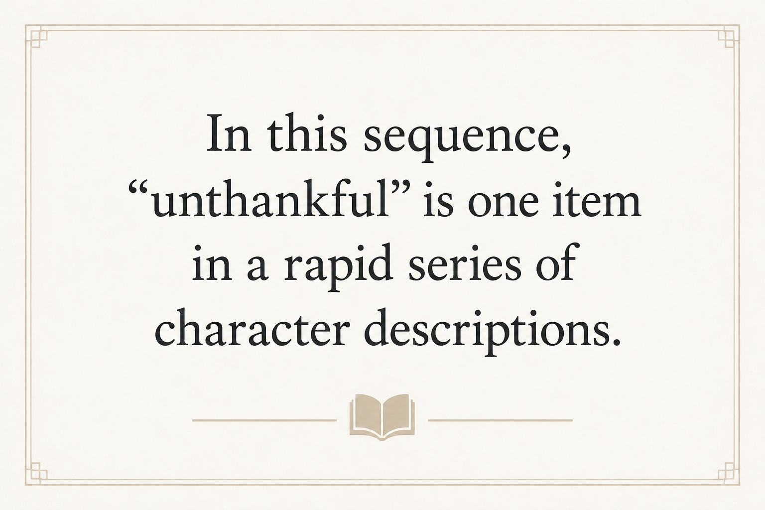 Key insight about Exploring the Meaning of Acharistos in Greek