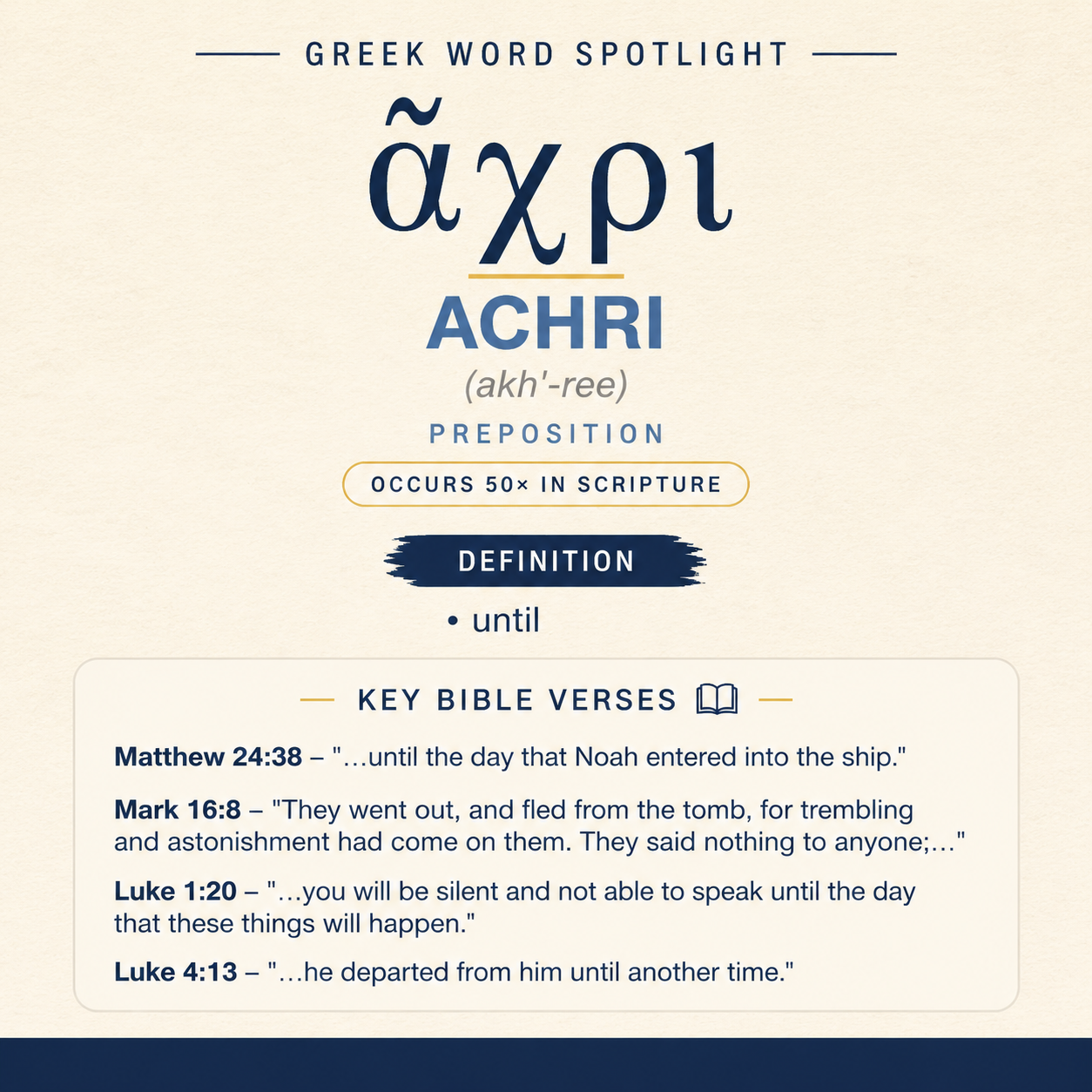 Exploring the Meaning of Achri in Greek statistics