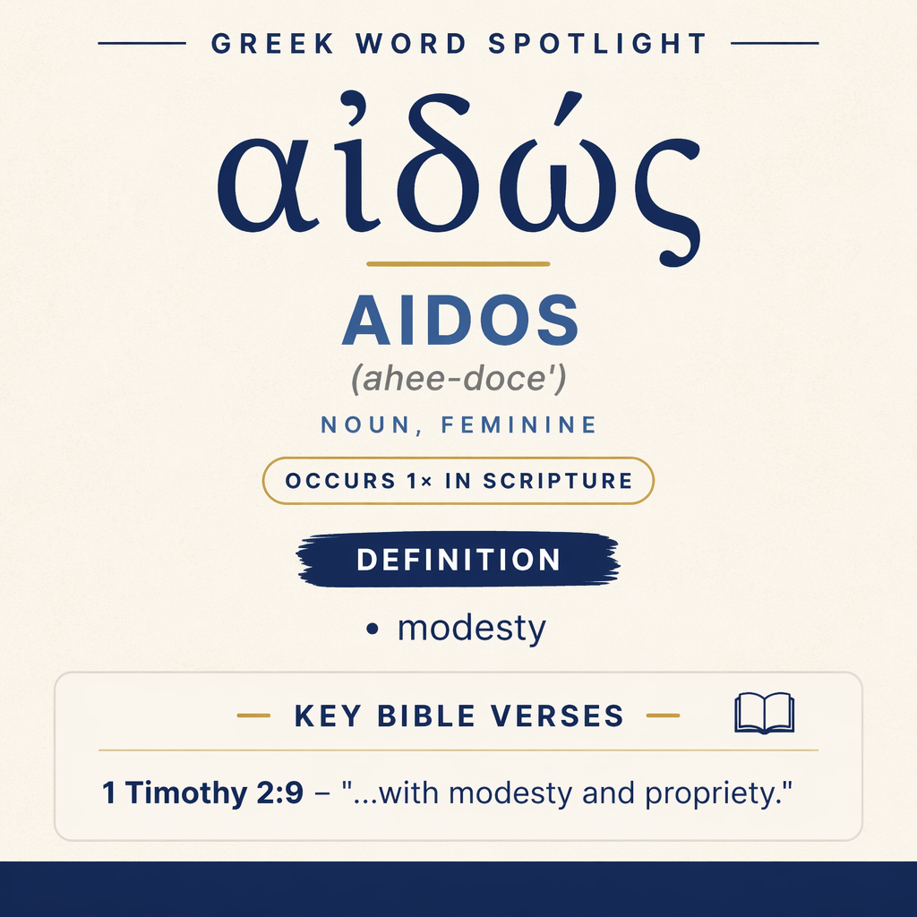 Exploring the Meaning of Aidos in Greek statistics
