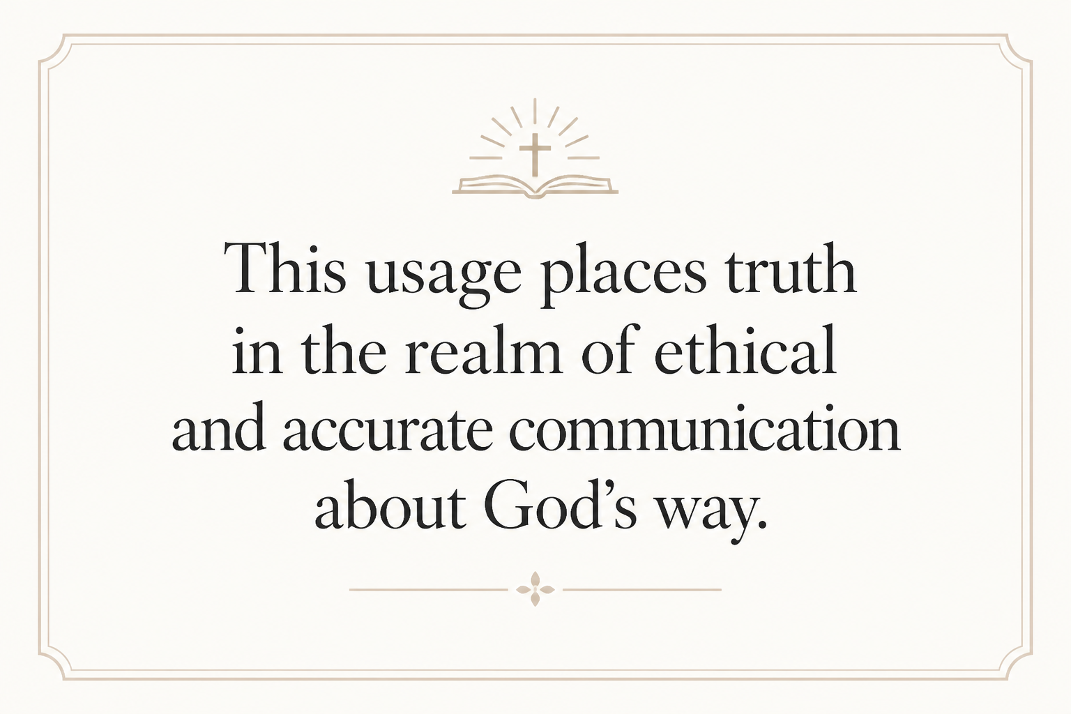 Key insight about Exploring the Meaning of Aletheia in Greek