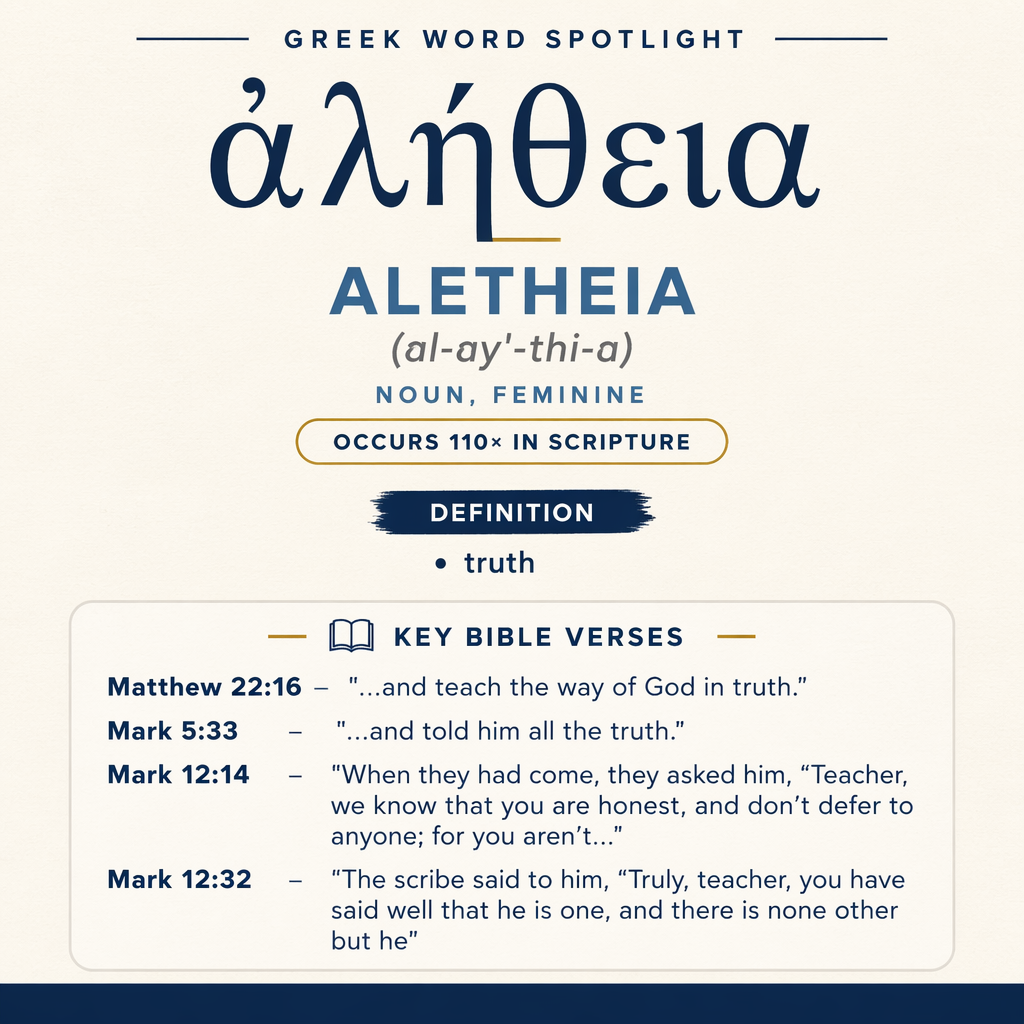 Exploring the Meaning of Aletheia in Greek statistics