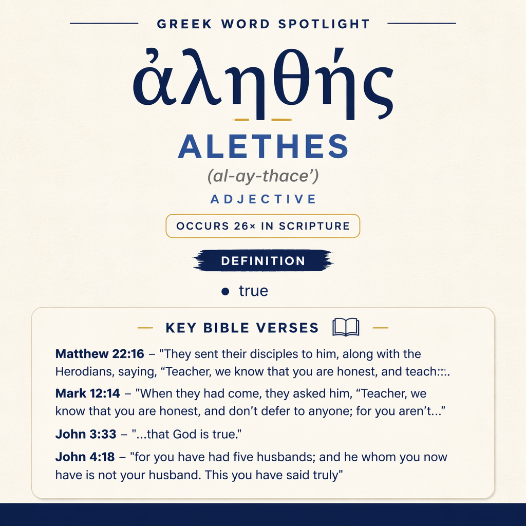 Exploring the Meaning of Alethes in Greek statistics