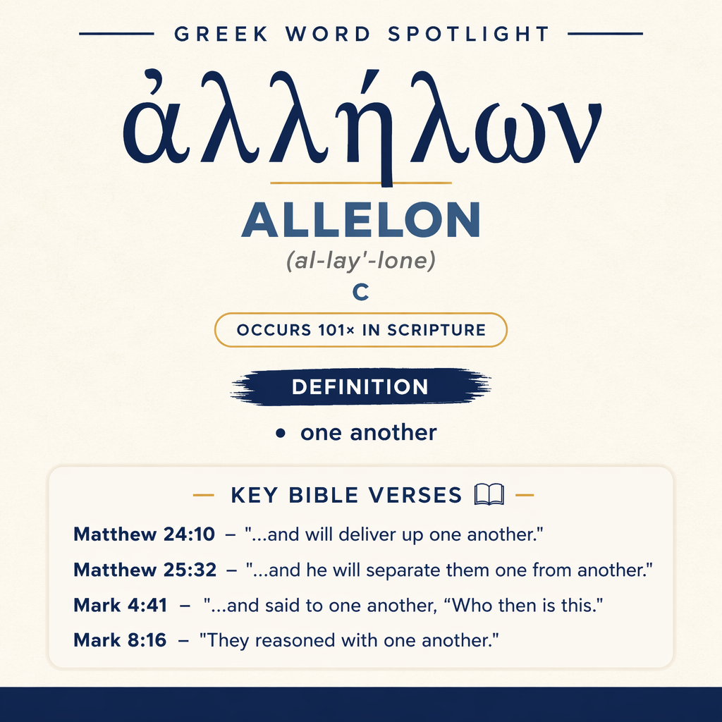 Exploring the Meaning of Allelon in Greek statistics