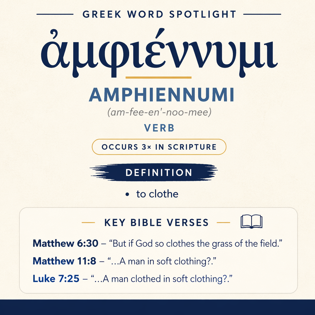 Exploring the Meaning of Amphiennumi in Greek statistics