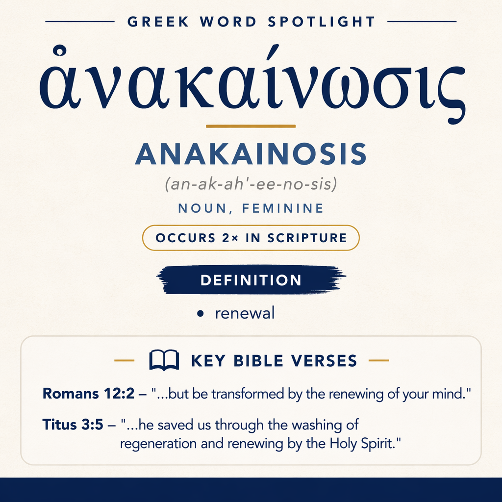 Exploring the Meaning of Anakainosis in Greek statistics