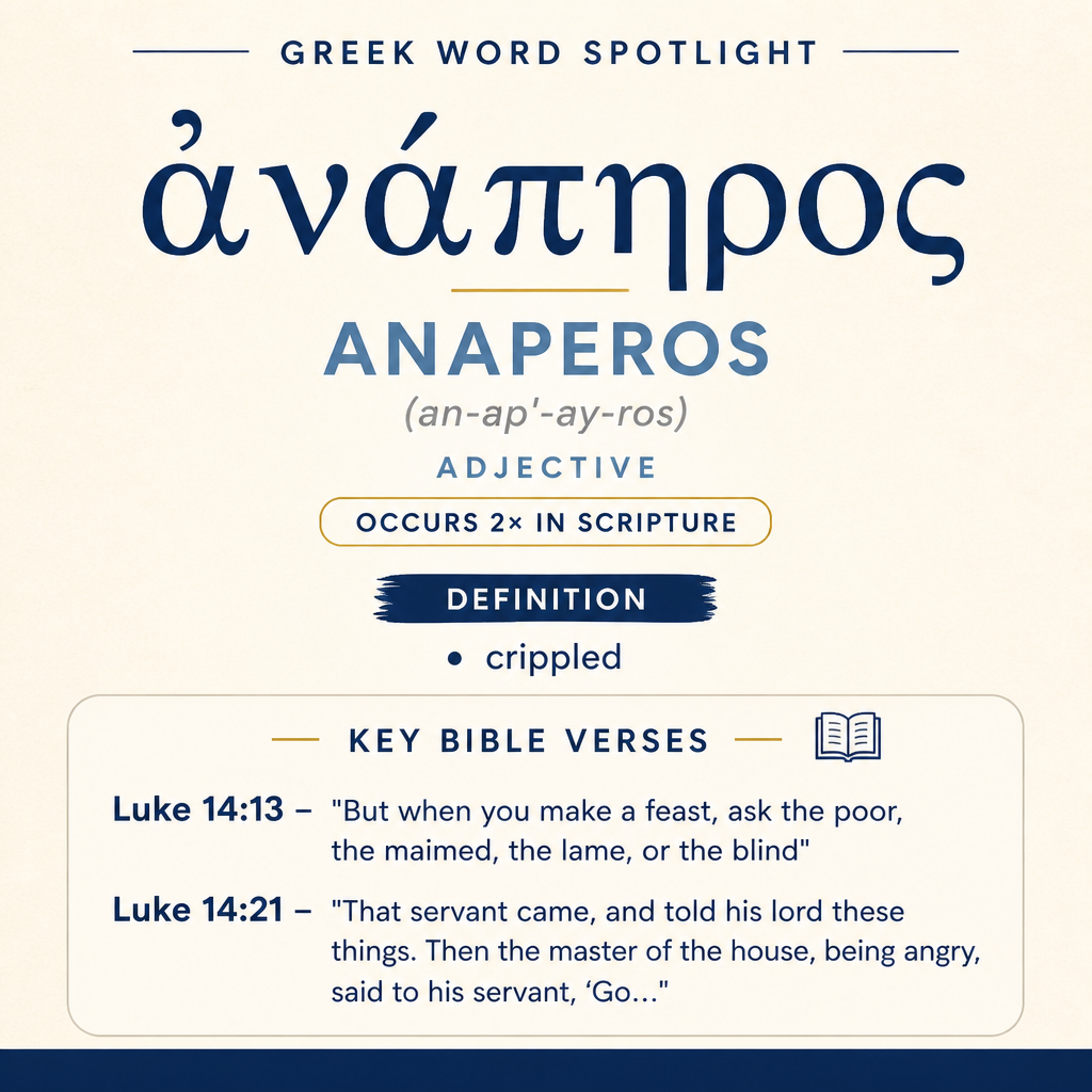 Exploring the Meaning of Anaperos in Greek statistics