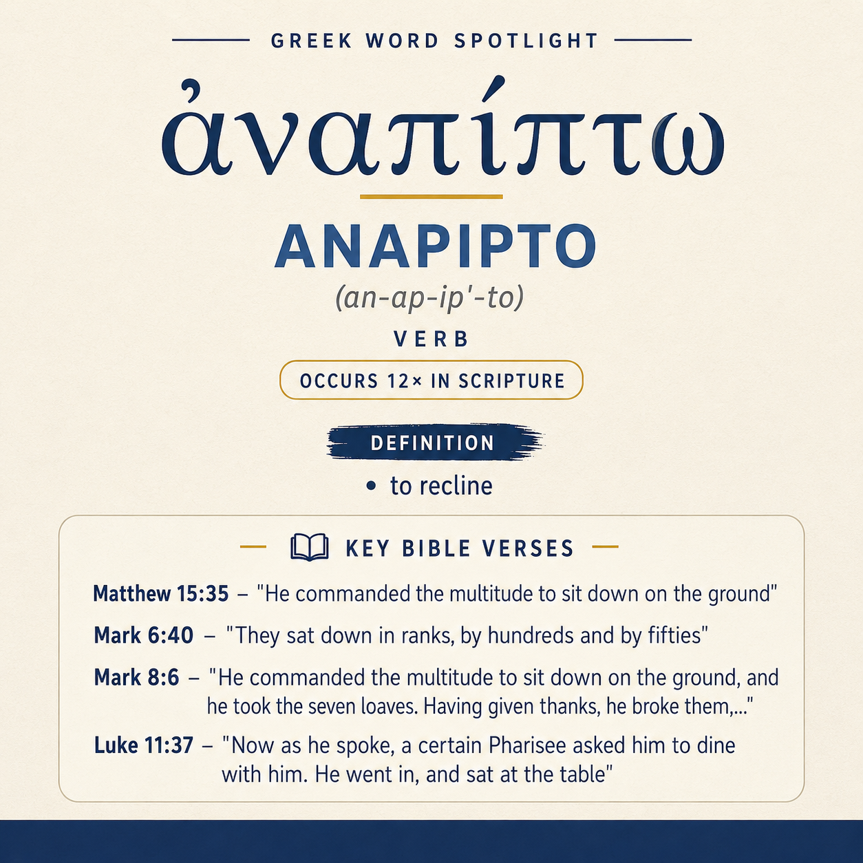 Exploring the Meaning of Anapipto in Greek statistics