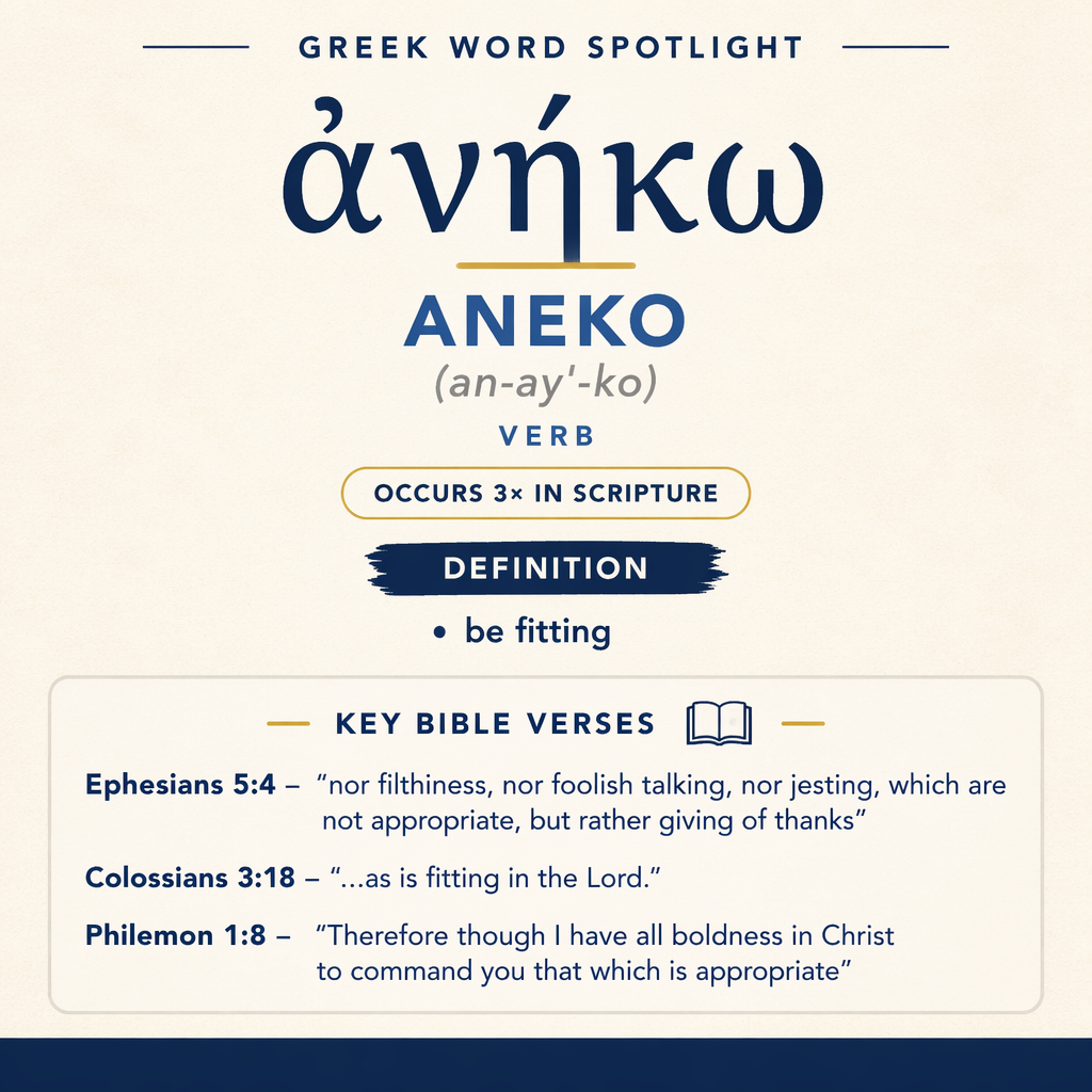 Exploring the Meaning of Aneko in Greek statistics