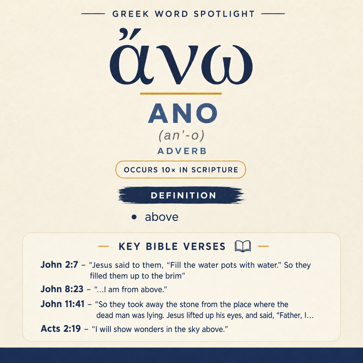 Exploring the Meaning of Ano in Greek statistics