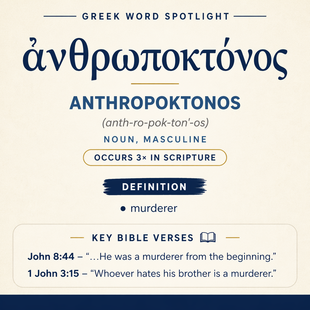 Exploring the Meaning of Anthropoktonos in Greek statistics