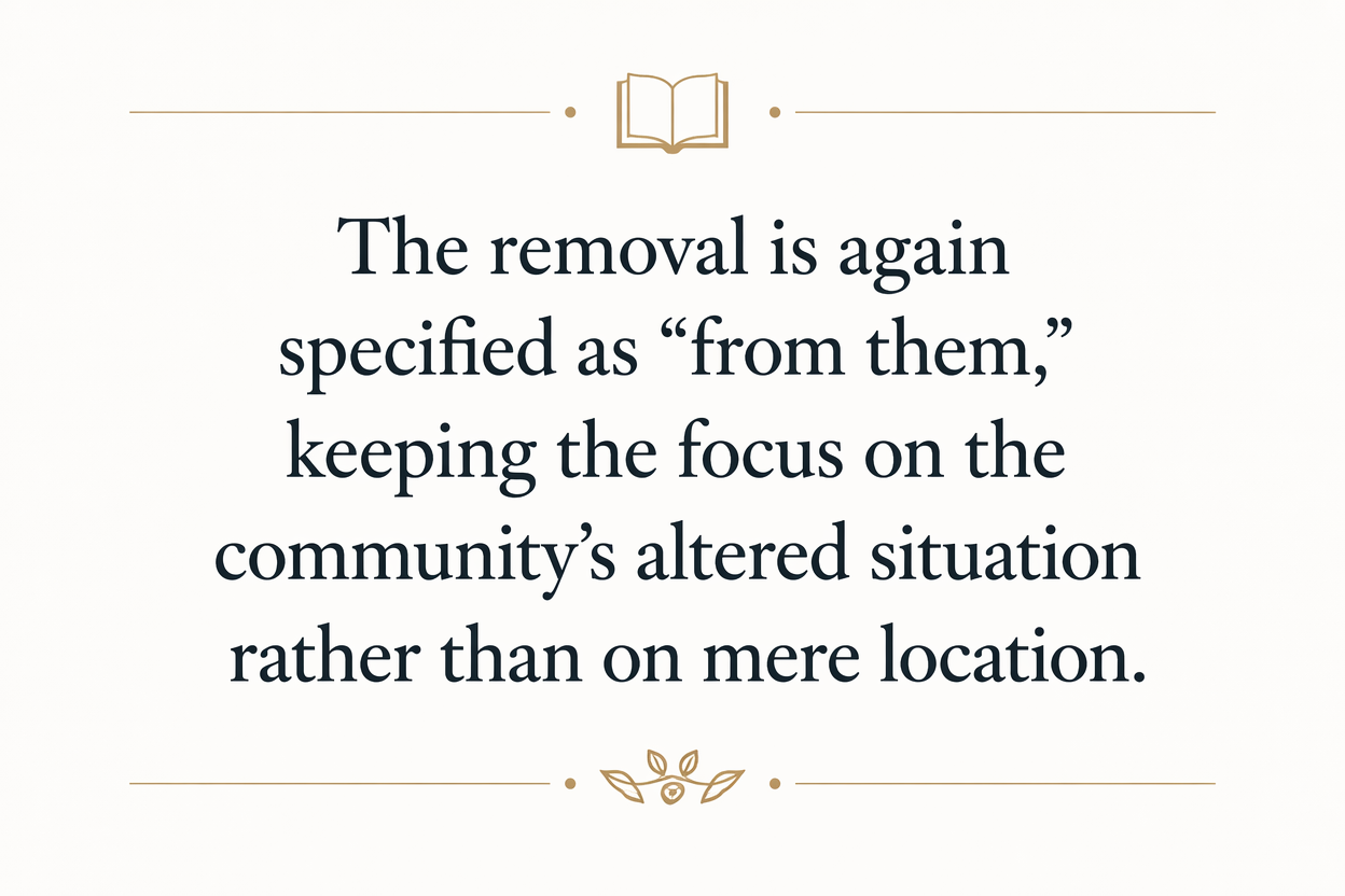 Key insight about Exploring the Meaning of Apairo in Greek