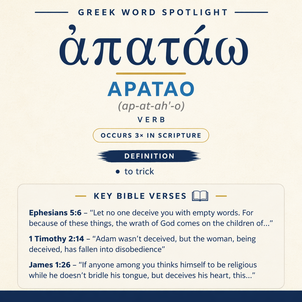 Exploring the Meaning of Apatao in Greek statistics