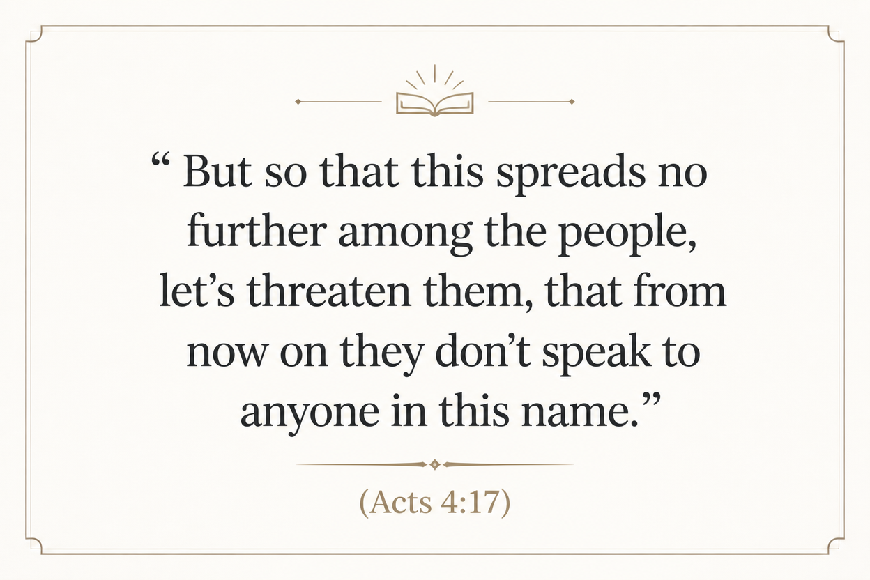 Key insight about Exploring the Meaning of Apeileo in Greek