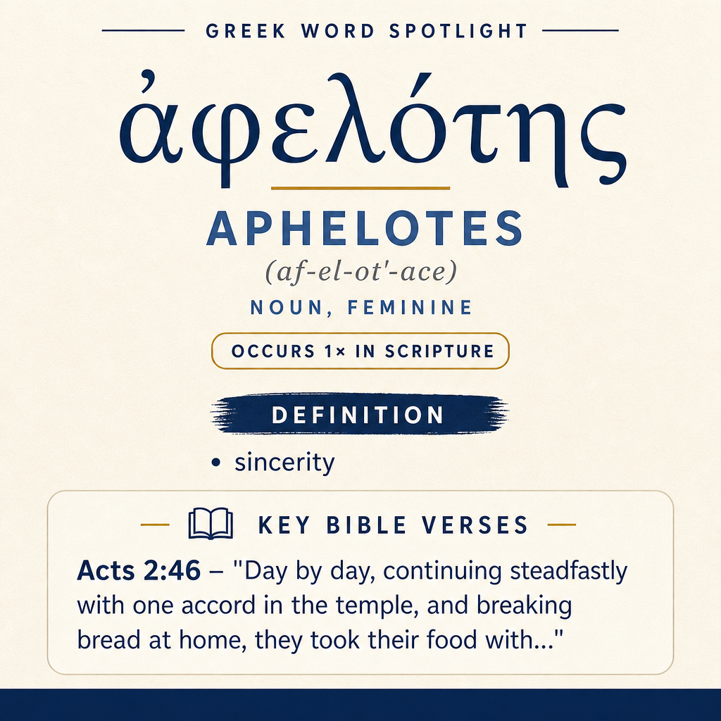 Exploring the Meaning of Aphelotes in Greek statistics