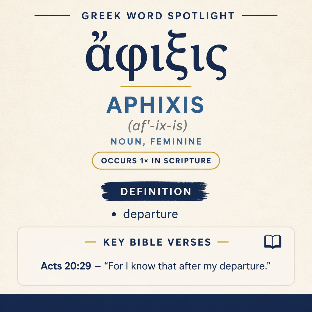 Exploring the Meaning of Aphixis in Greek statistics