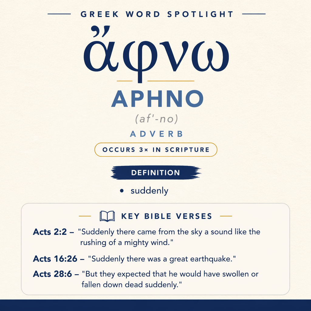 Exploring the Meaning of Aphno in Greek statistics