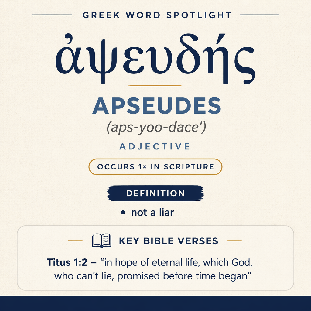 Exploring the Meaning of Apseudes in Greek statistics