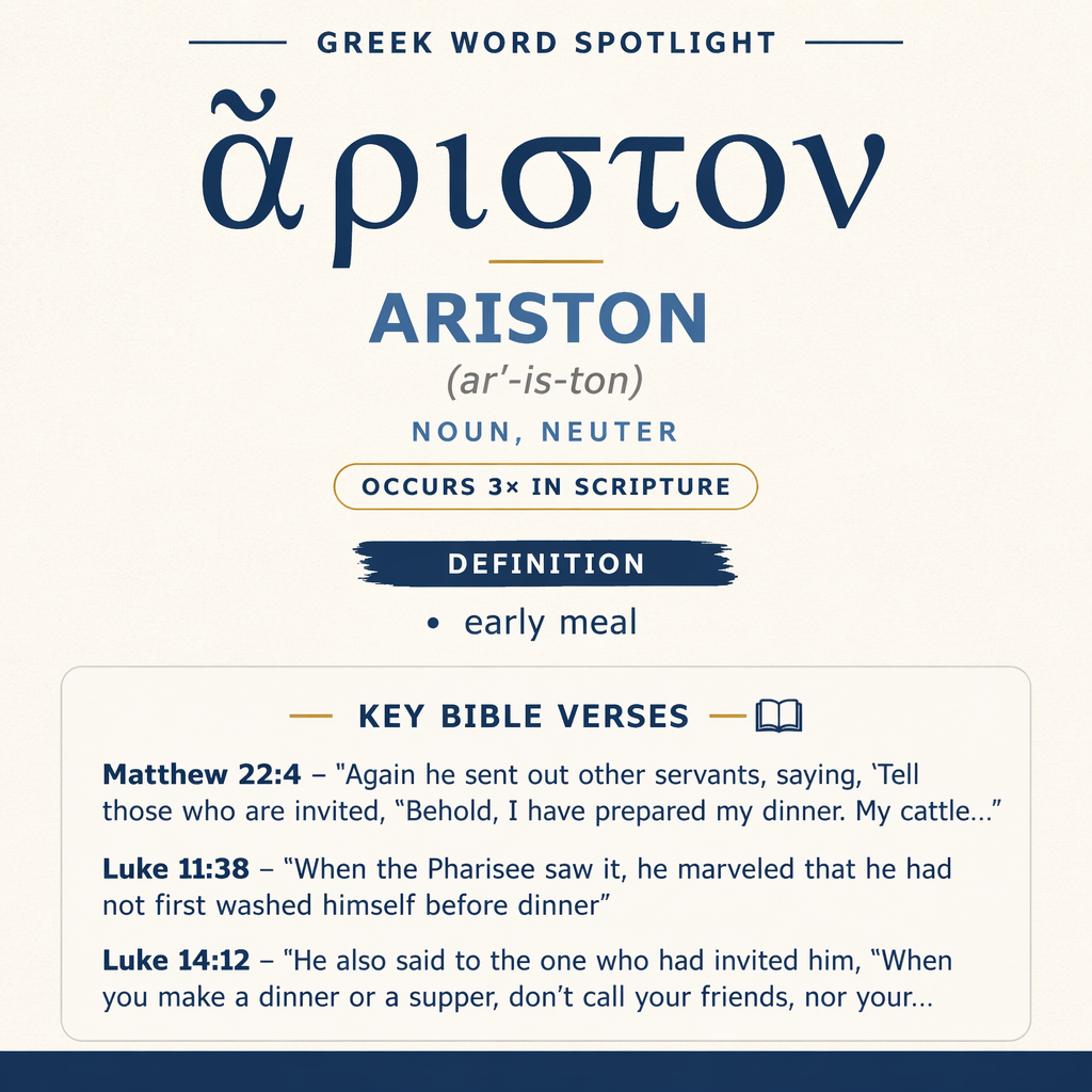 Exploring the Meaning of Ariston in Greek statistics