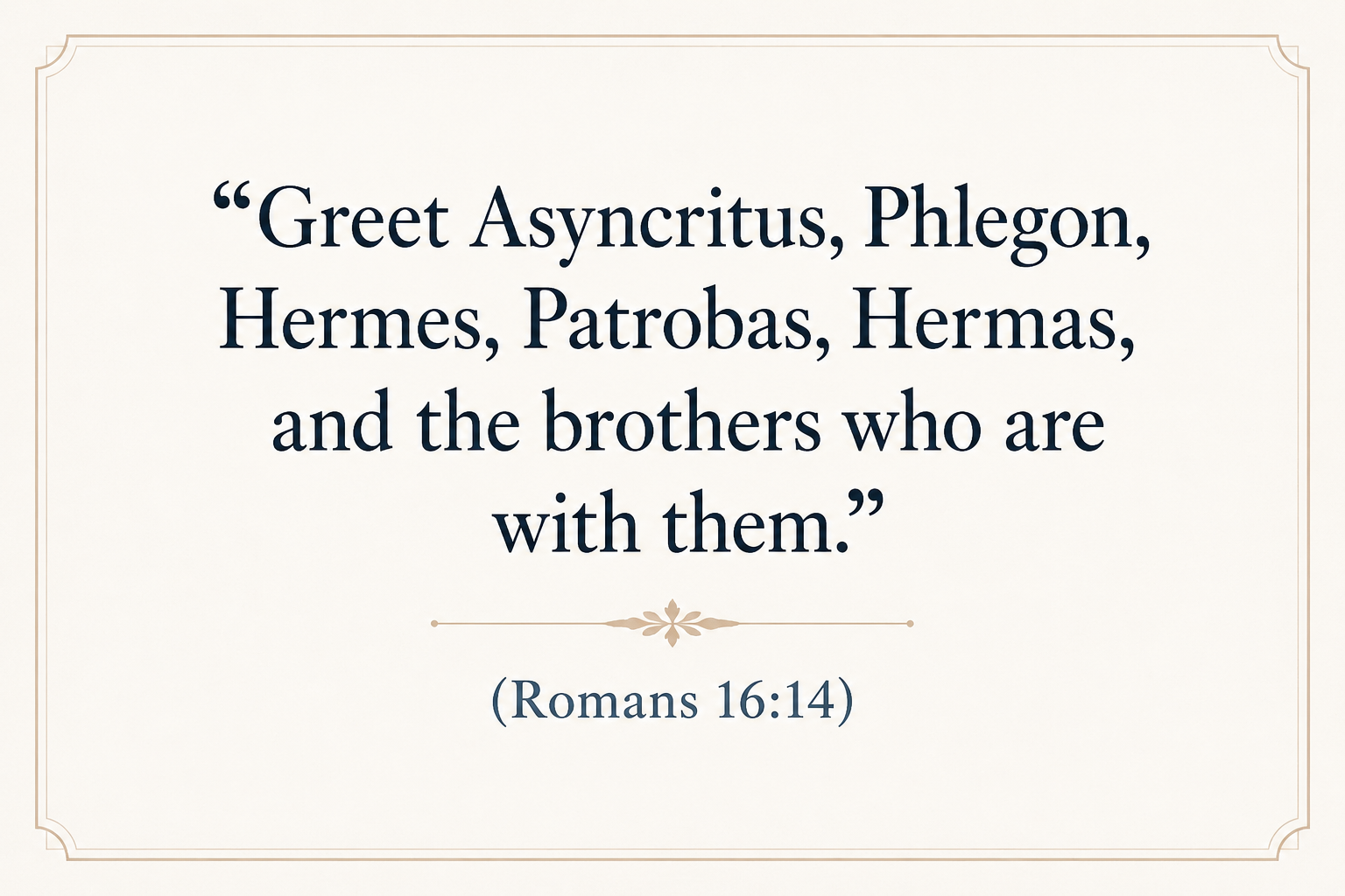 Key insight about Exploring the Meaning of Asugkritos in Greek
