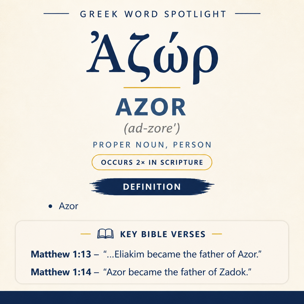 Exploring the Meaning of Azor in Greek statistics