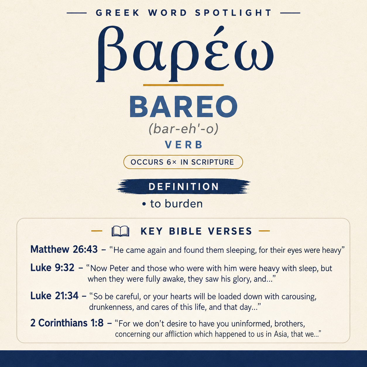 Exploring the Meaning of Bareo in Greek statistics