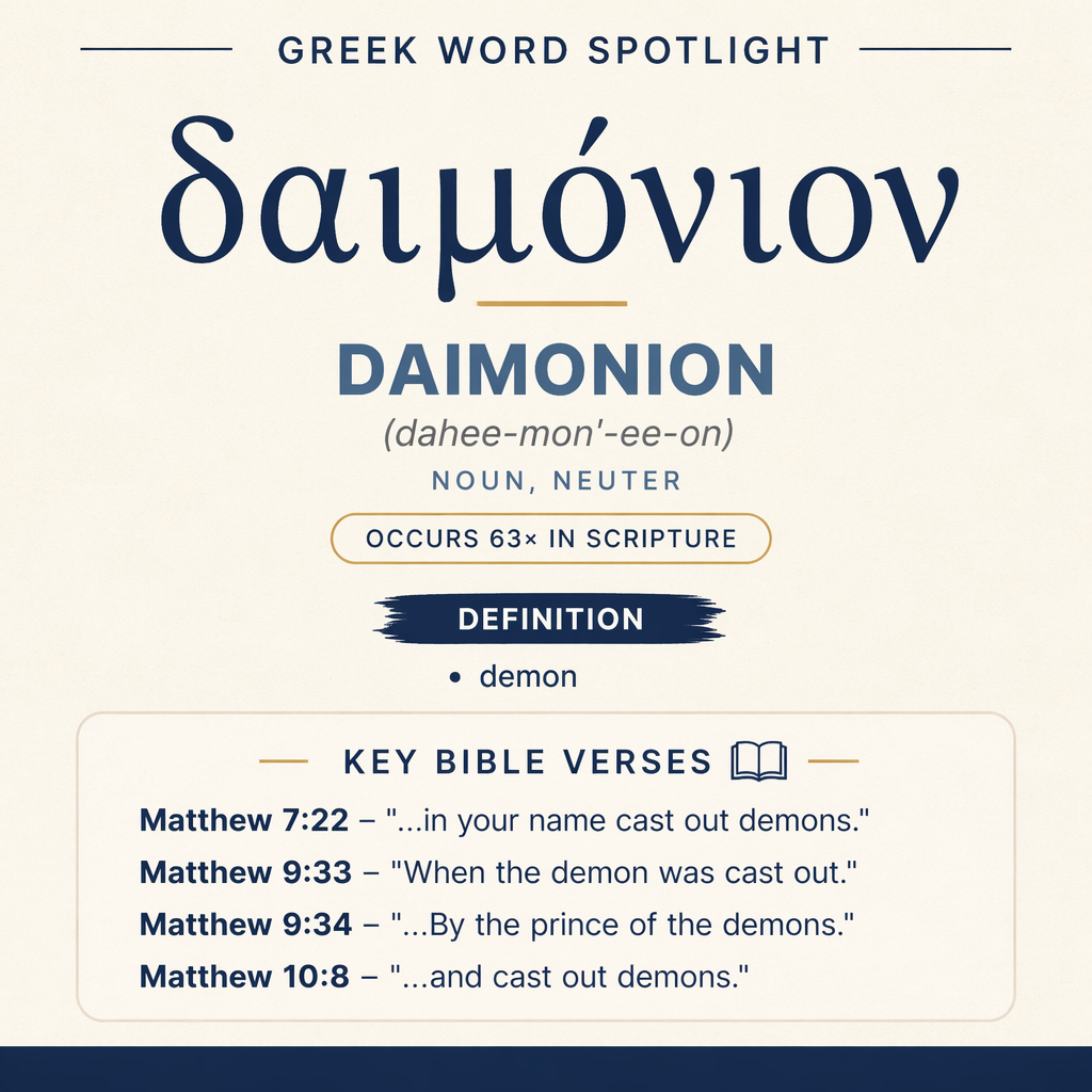 Exploring the Meaning of Daimonion in Greek statistics