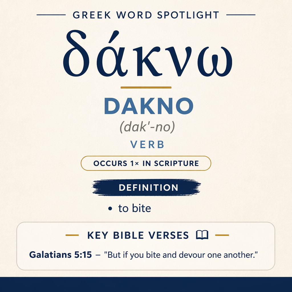 Exploring the Meaning of Dakno in Greek statistics