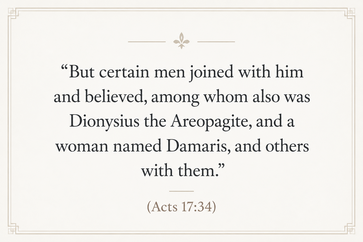 Key insight about Exploring the Meaning of Damaris in Greek