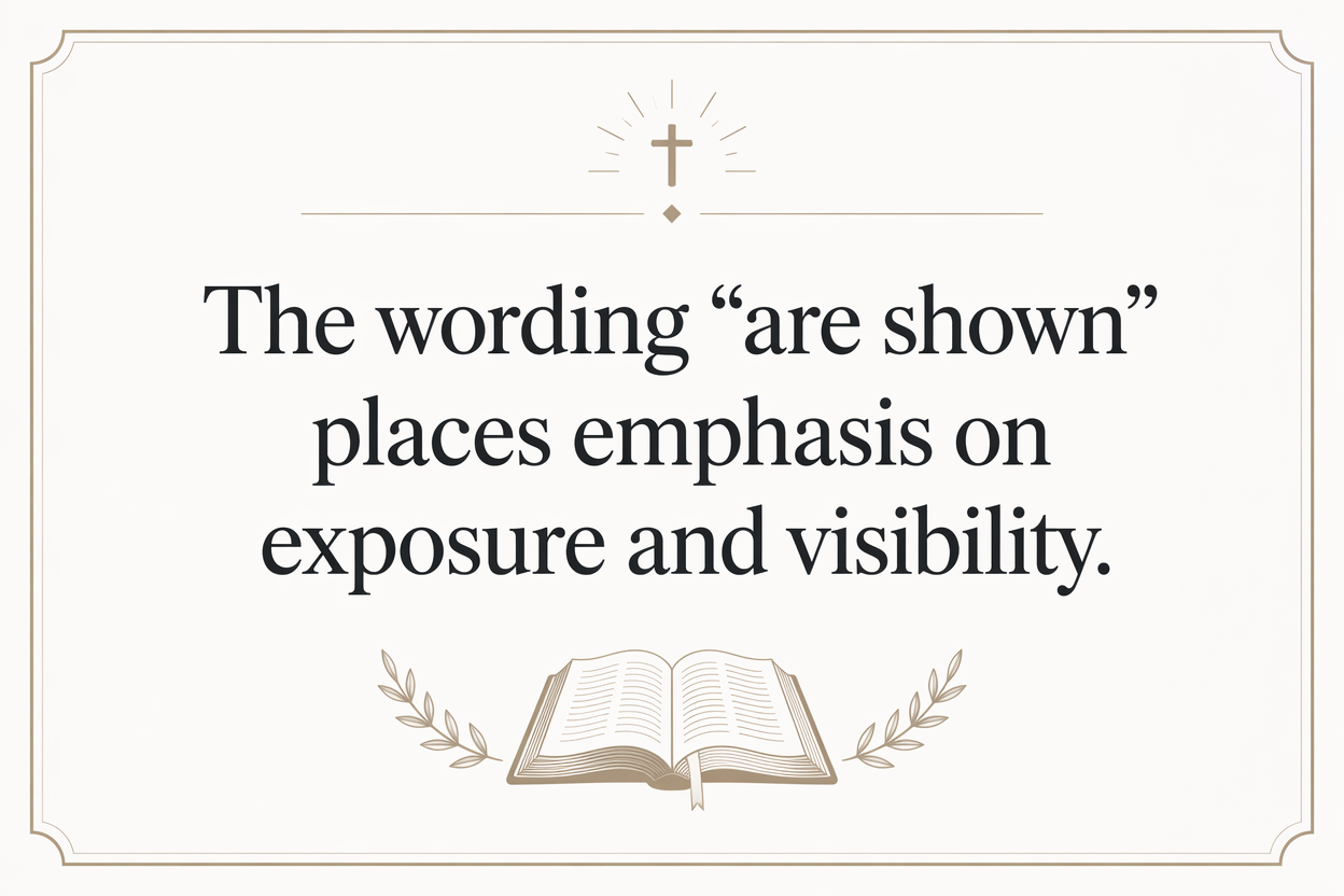 Key insight about Exploring the Meaning of Deigma in Greek