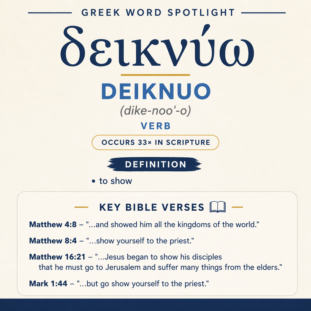 Three times a cleansed person is told, with similar wording, to “show yourself to the priest” (Matthew 8:4; Mark 1:44; L