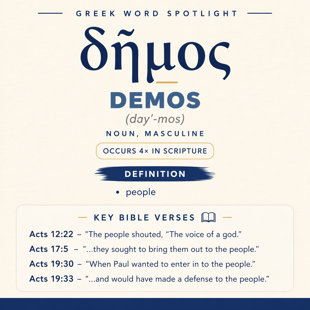 Exploring the Meaning of Demos in Greek statistics