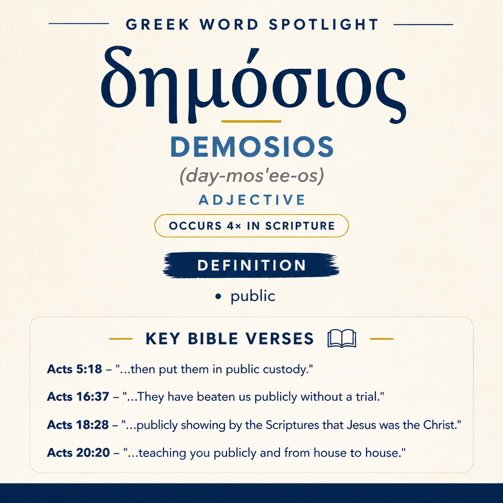 Exploring the Meaning of Demosios in Greek statistics