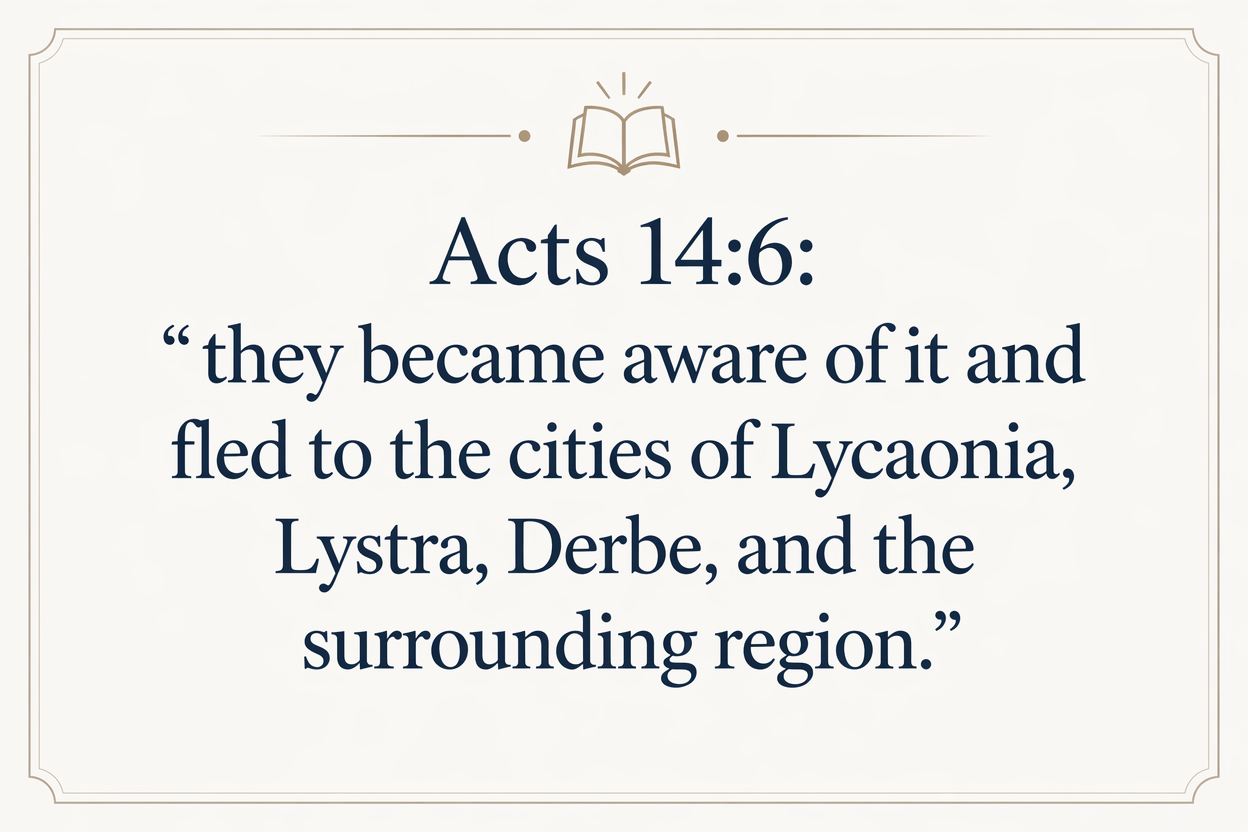 Key insight about Exploring the Meaning of Derbe in Greek