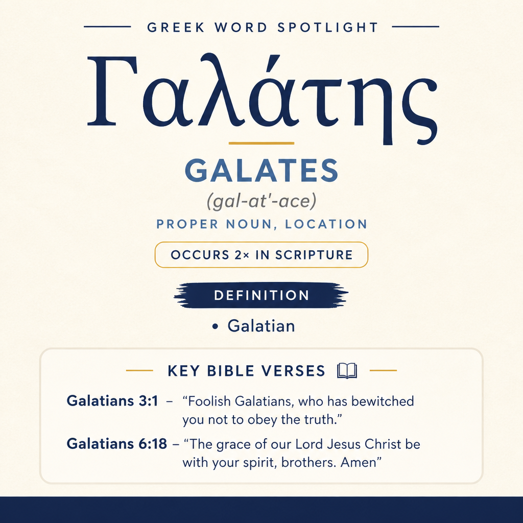 Exploring the Meaning of Galates in Greek statistics