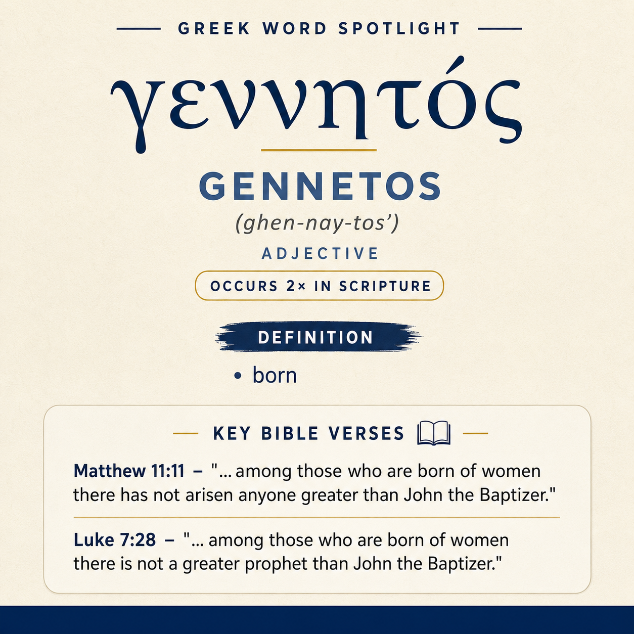 Exploring the Meaning of Gennetos in Greek statistics