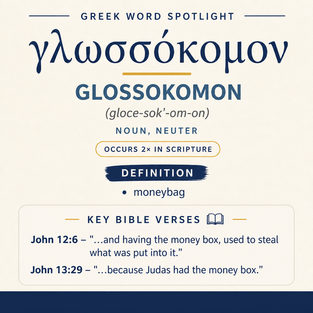 Exploring the Meaning of Glossokomon in Greek statistics