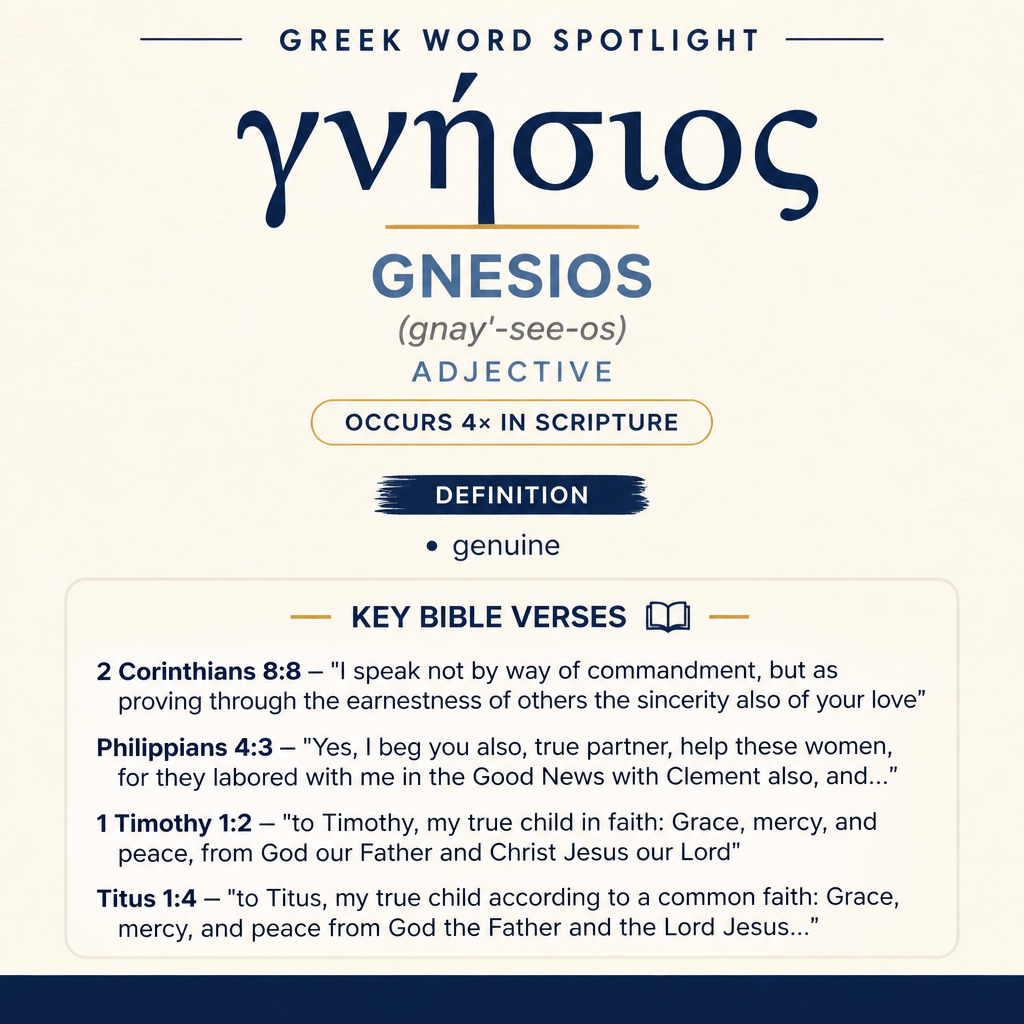 Exploring the Meaning of Gnesios in Greek statistics