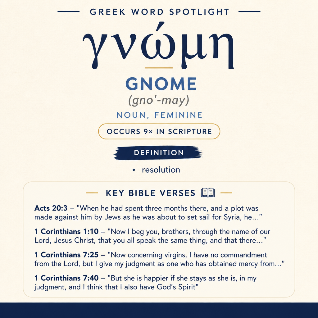 Exploring the Meaning of Gnome in Greek statistics