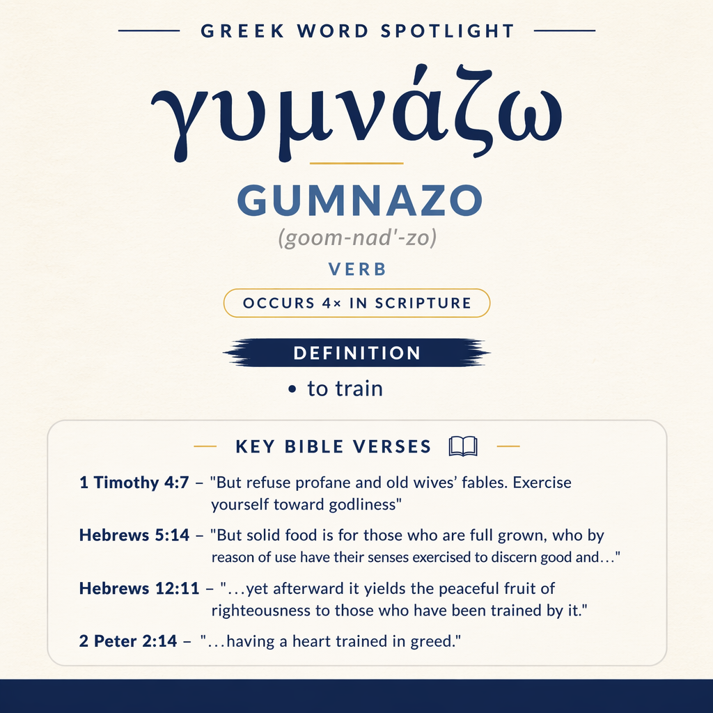Exploring the Meaning of Gumnazo in Greek statistics