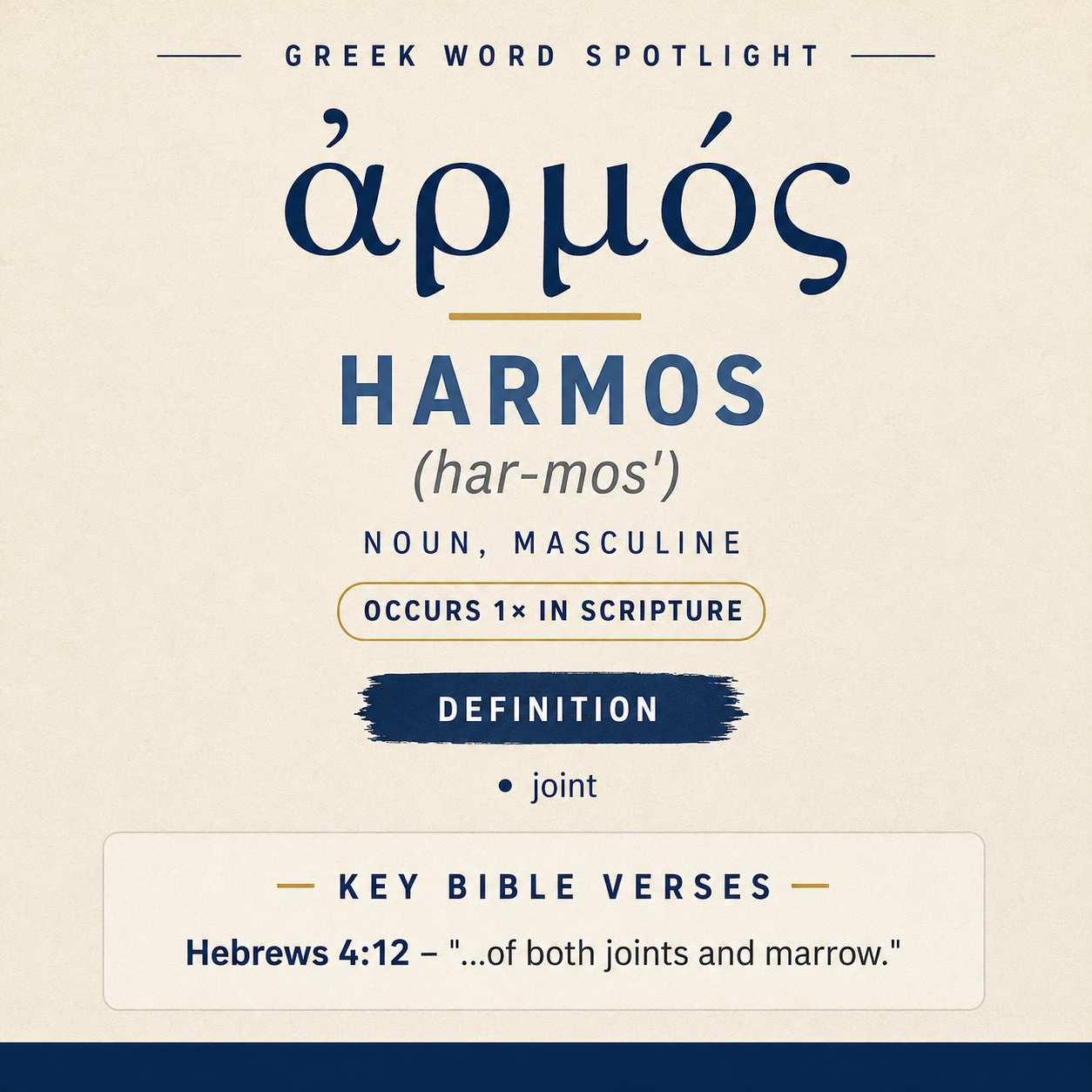 Exploring the Meaning of Harmos in Greek statistics